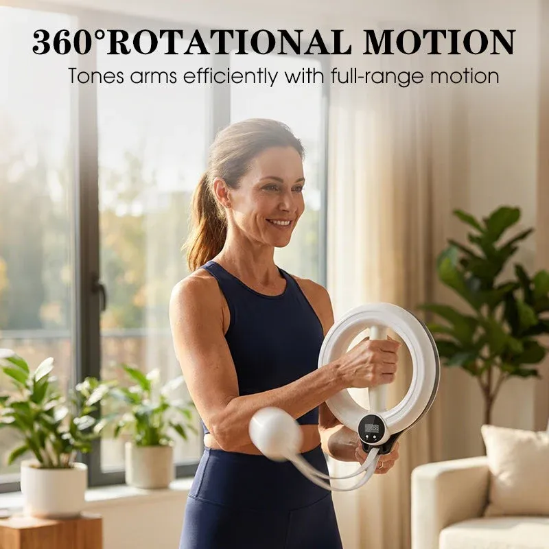 ⏰360° Hand Crank Arm & Forearm Trainer with Smart Counter