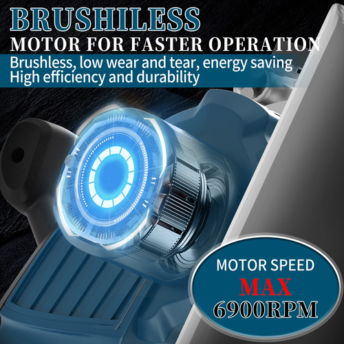 🔥 5 Brushless Cordless Circular Saw – 6900RPM High-Speed Cutting Tool with Battery   Charger