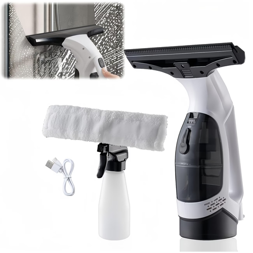 Window Vacuum Squeegee Cordless