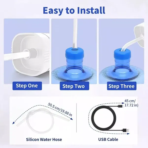 ⏰3-Speed Foldable Water Dispensera