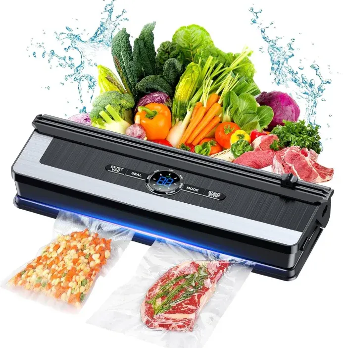8-in-1 Vacuum Sealer Machine With Built-in Cutter & Multiple Sealing Modes