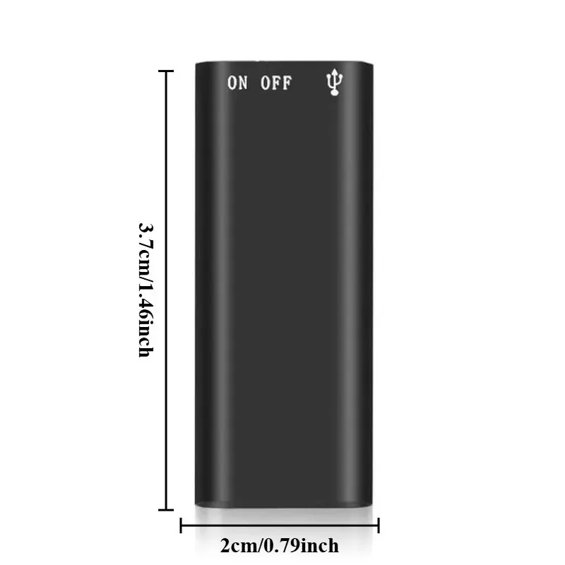 Professional Voice-Activated Digital Recorder, 8GB HD