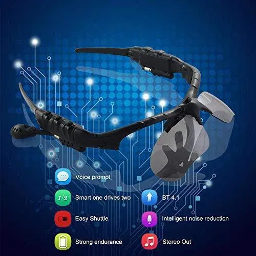 Smart Bluetooth Sunglasses – Your Stylish Outdoor Companion! 🕶️🎧