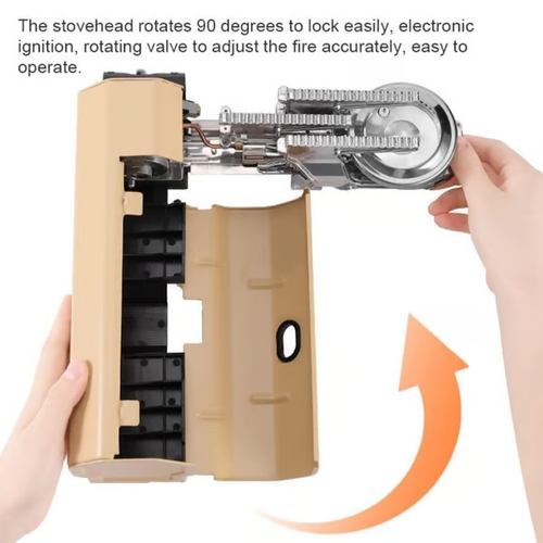 🔥 Portable Gas Stove – Perfect for Home, Outdoor & Emergency Cooking 🍳