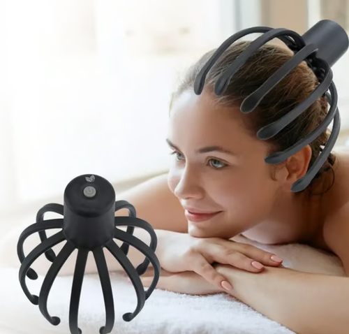 Electric Scalp Massager with 3 Modes, 360 Degree Head Massager