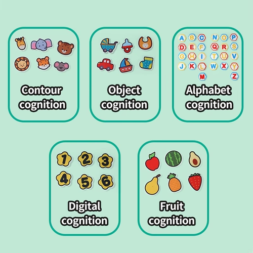 Reusable Baby Enlightenment Sticker Book