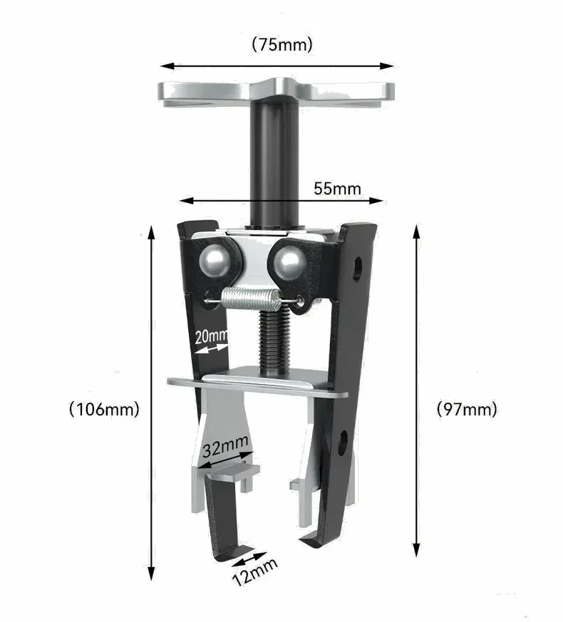 Overhead Valve Spring Compressor for Quick Removal