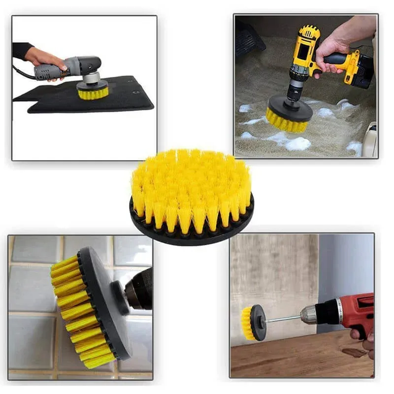 5 Pack Drill Brush Attachments Set