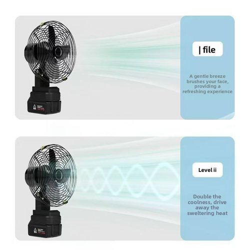 8-Inch Portable Camping Fan