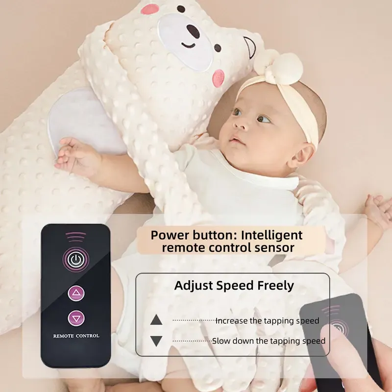 Baby patting sleep pillow