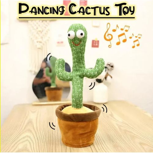 🌵🎶 Dancing Cactus Repeat Talking Toy – Fun, Music & Laughter for All Ages! 🎶🌵