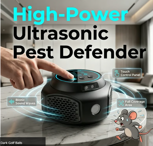 High-Power Ultrasonic Pest Repeller