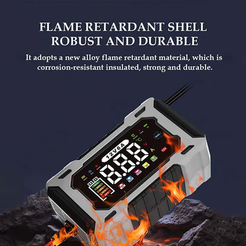⚡ Automatic Battery Charger & Maintainer – Keep Your Car Ready Anytime