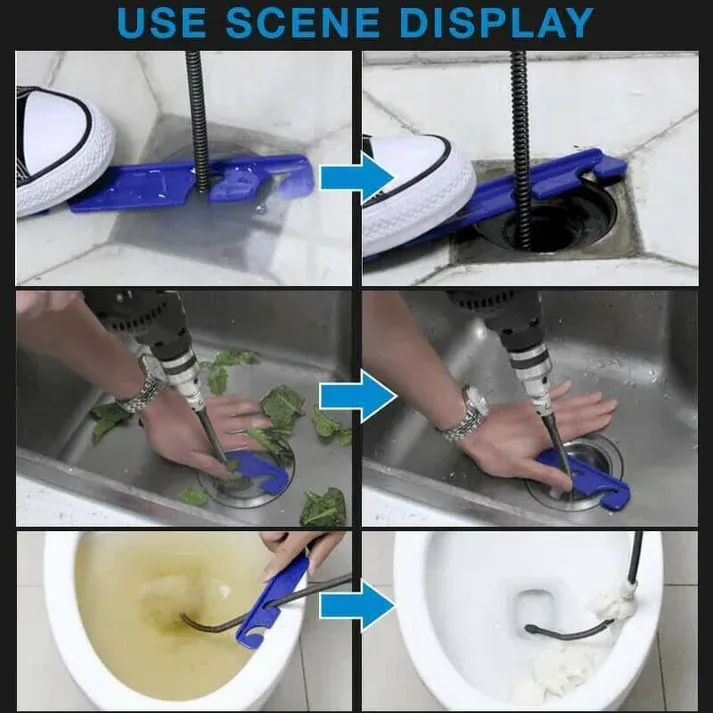 Electric Drain Cleaner - Unclog Drains Quickly & Easily!