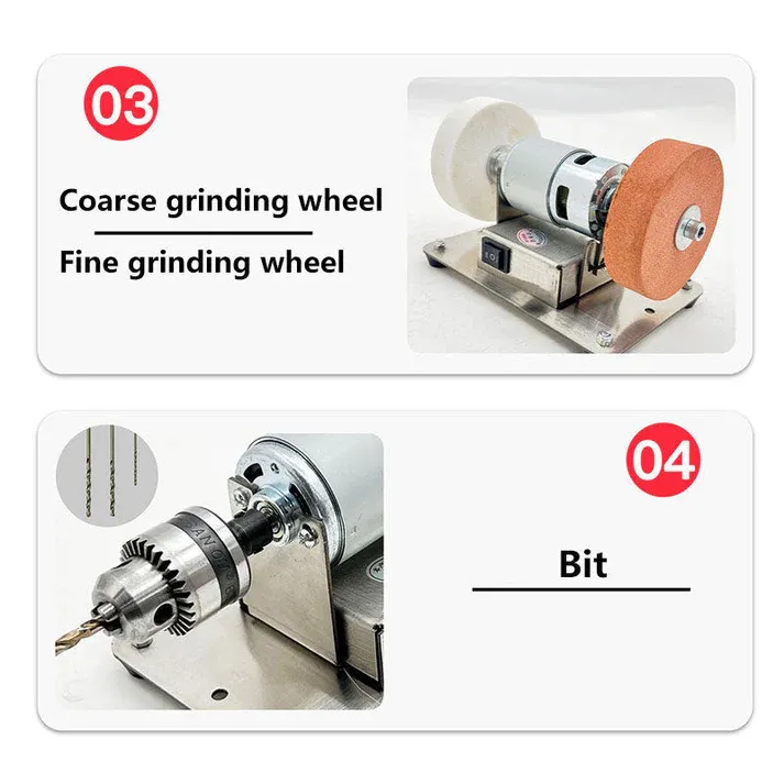 Multi-functional Small Grinder New Electric Benchtop Sander