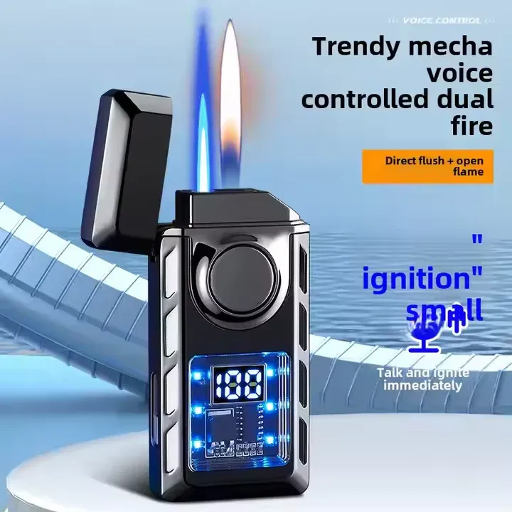 Creative Double Flame Inflatable Lighter
