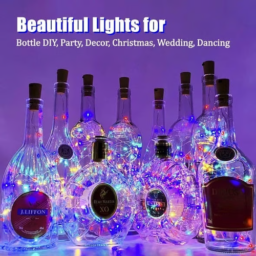 BOTTLE LIGHTS ( Battery Included - Replaceable )(10PCS)