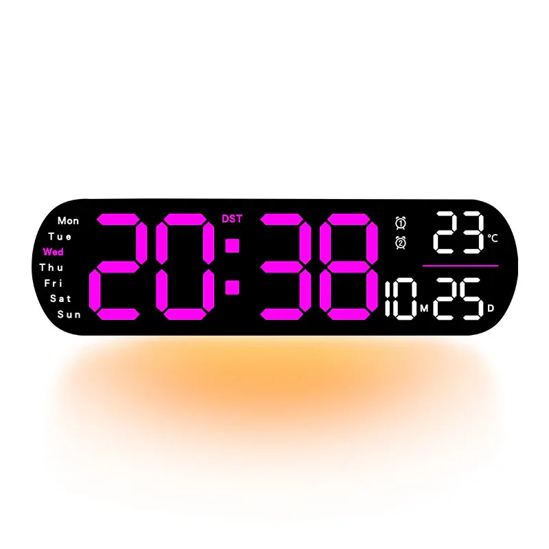 Multi-View Digital Wall Clock