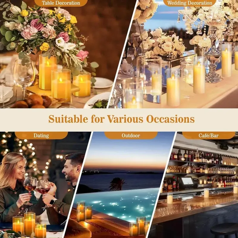 LED Electronic Candle Lights Cozy Lighting Lights