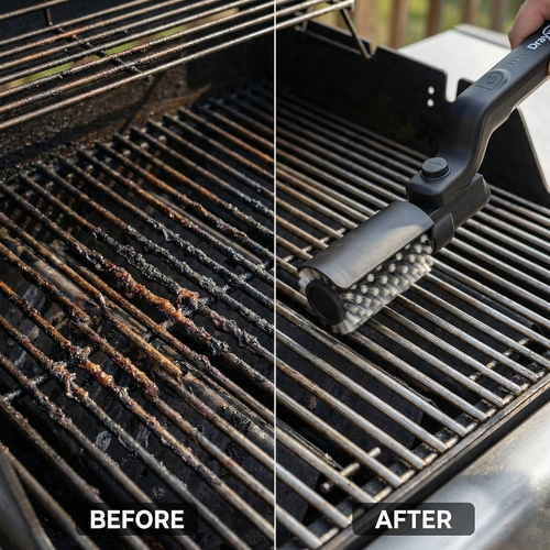 Electric BBQ Grill Cleaning Brush