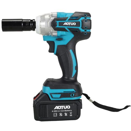 Super torque Brushless Lithium-Ion Impact Wrench+Two batteries