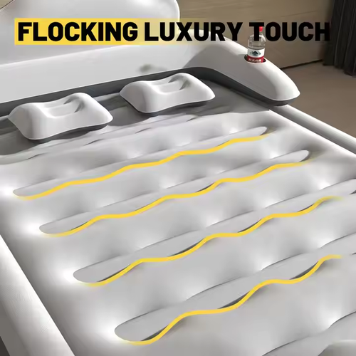 🛏️ Queen Size Air Mattress Sofa Bed 🌟 203*183*72cm