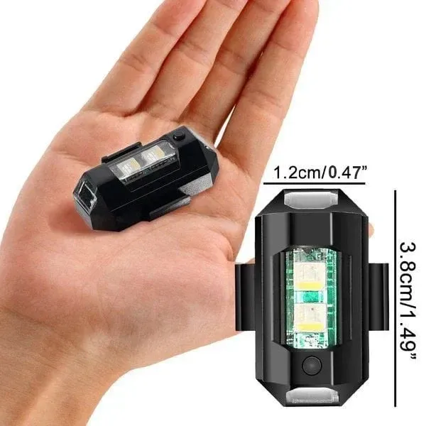 🔥 Wireless Mini Strobe LED Warning Light for Vehicles🔥(8pcs)