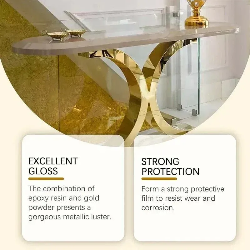 🎨🏡Water-Based Weather-Resistant Gold Paint+TWO PCS+300g