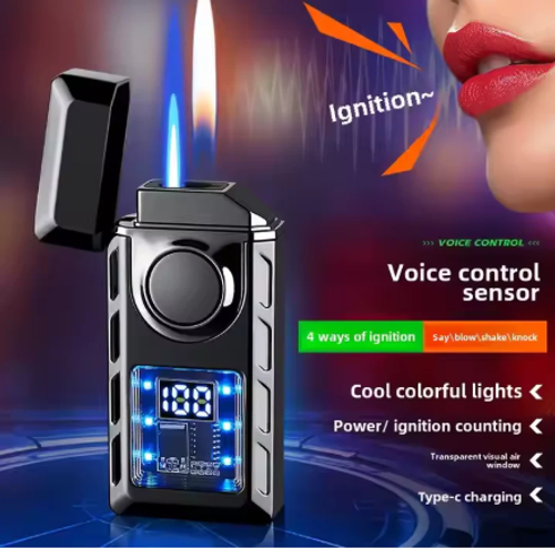 Creative Double Flame Inflatable Lighter