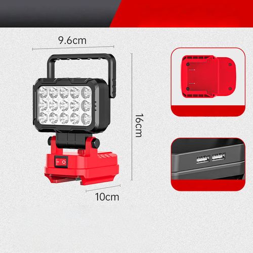 Portable 180° Rotating LED Work Lamp