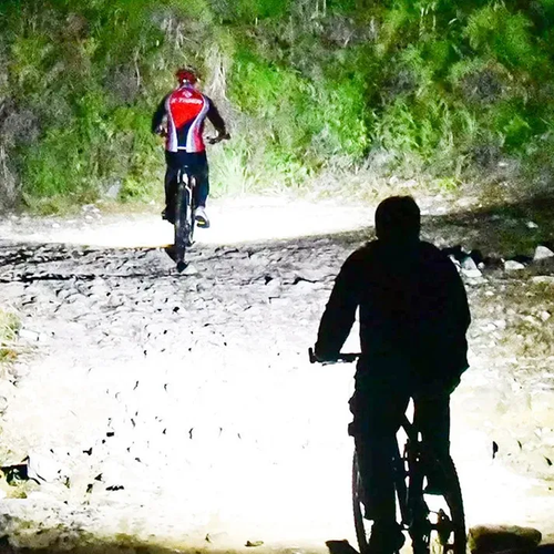 🚴🔥 30-LED RECHARGEABLE BICYCLE HEADLIGHT WITH HORN