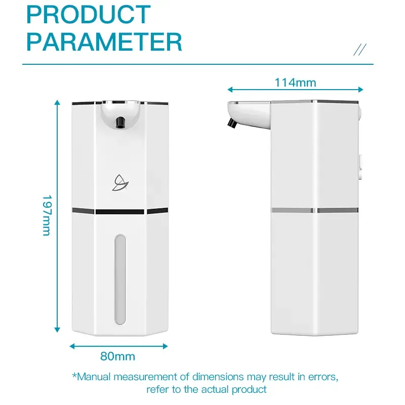 Automatic sensor foam hand soap dispenser 🧼