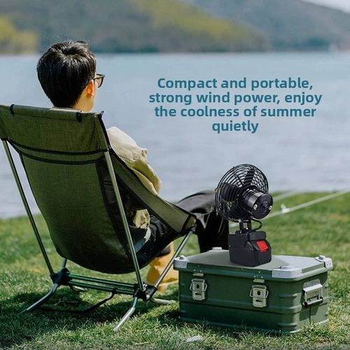 8-Inch Portable Camping Fan