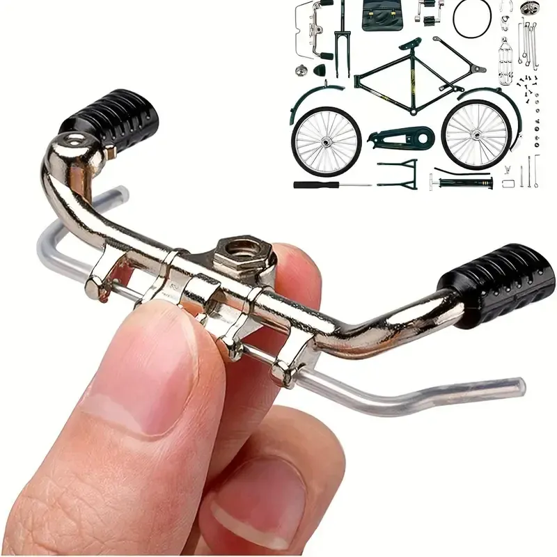 Vintage Alloy Bicycle Model Kit – DIY Retro Charm in 51 Pieces!