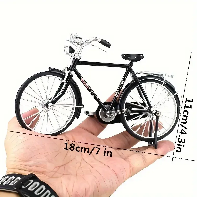 Vintage Alloy Bicycle Model Kit – DIY Retro Charm in 51 Pieces!