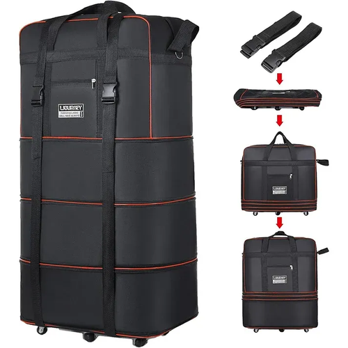 🧳🔥 LARGE-CAPACITY WATERPROOF TRAVEL DUFFEL BAG