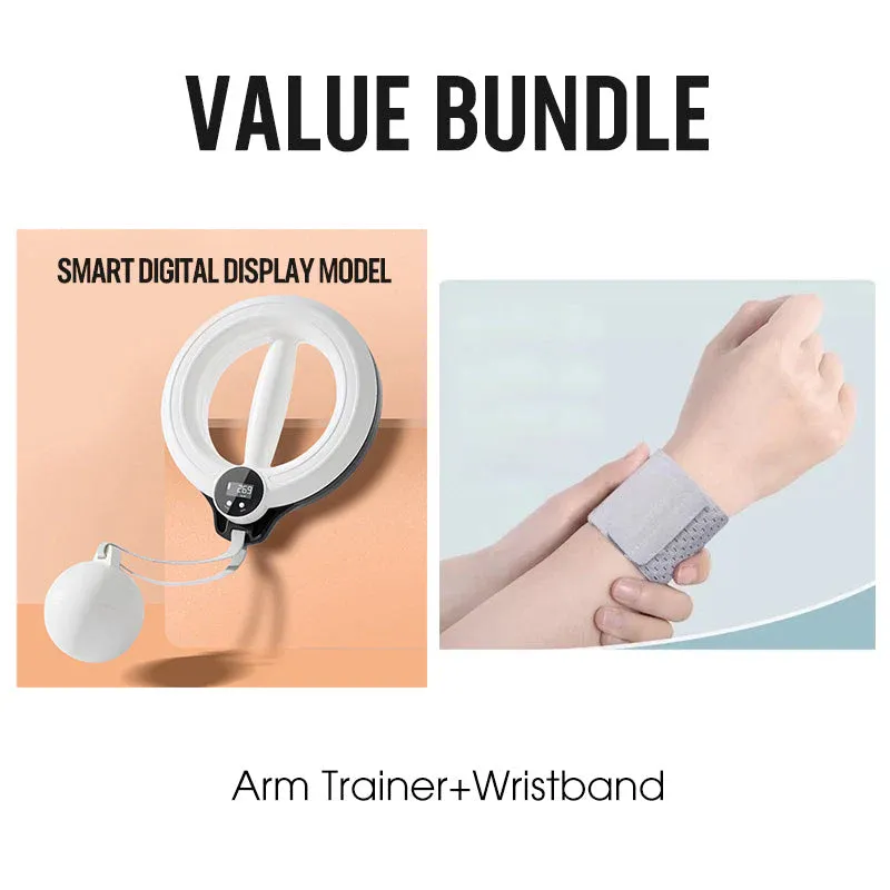 ⏰360° Hand Crank Arm & Forearm Trainer with Smart Counter