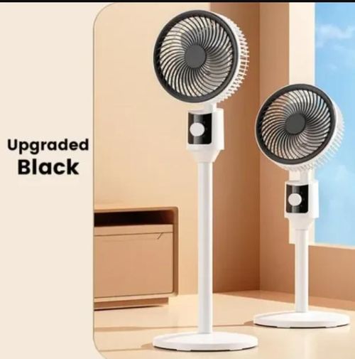 Oscillating Electric Stand Fan with Adjustable Height