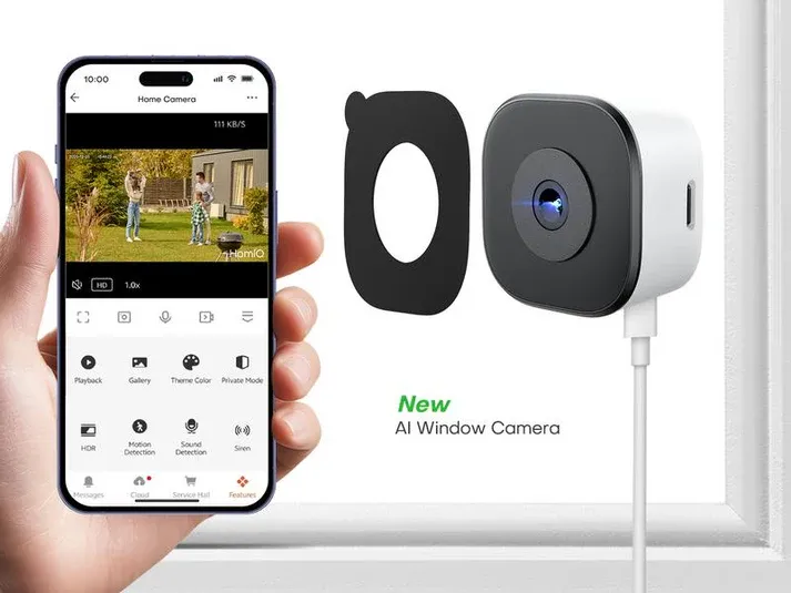 Magnetic Crystal-clear security camera 🎥
