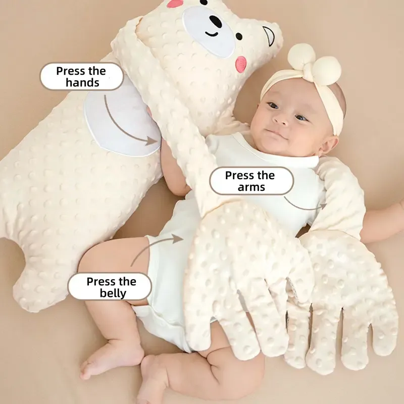 Baby patting sleep pillow
