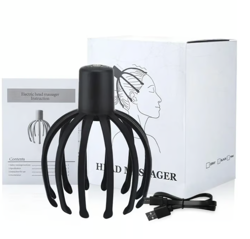 Electric Scalp Massager with 3 Modes, 360 Degree Head Massager