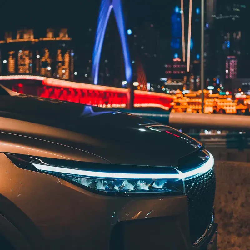 Sleek LED Hood Light – Light Up Your Ride in Style!