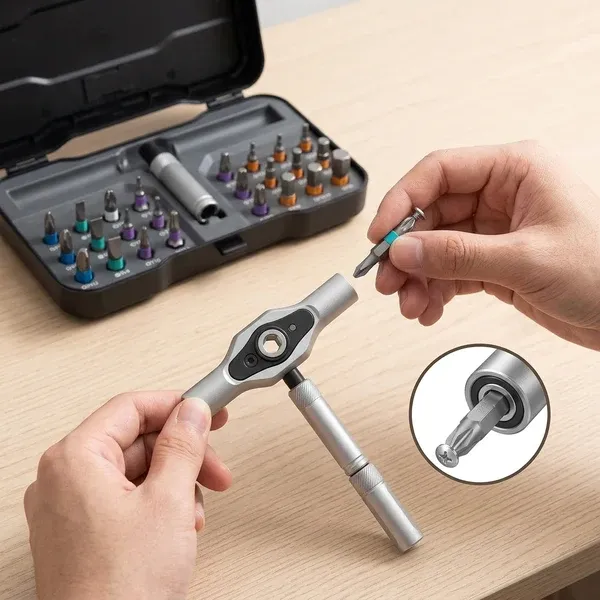 ⏳24-in-1 Multi-Purpose Ratchet Screwdriver Set
