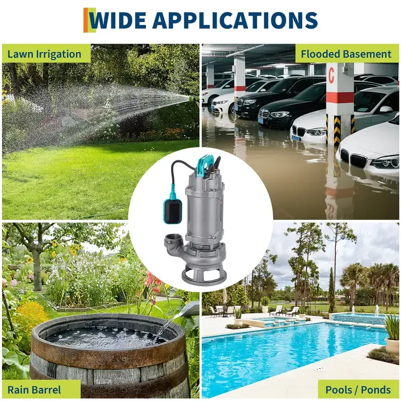 🔥 WQ Submersible Sewage Pump – Powerful Water Drainage Solution! 💧⚡