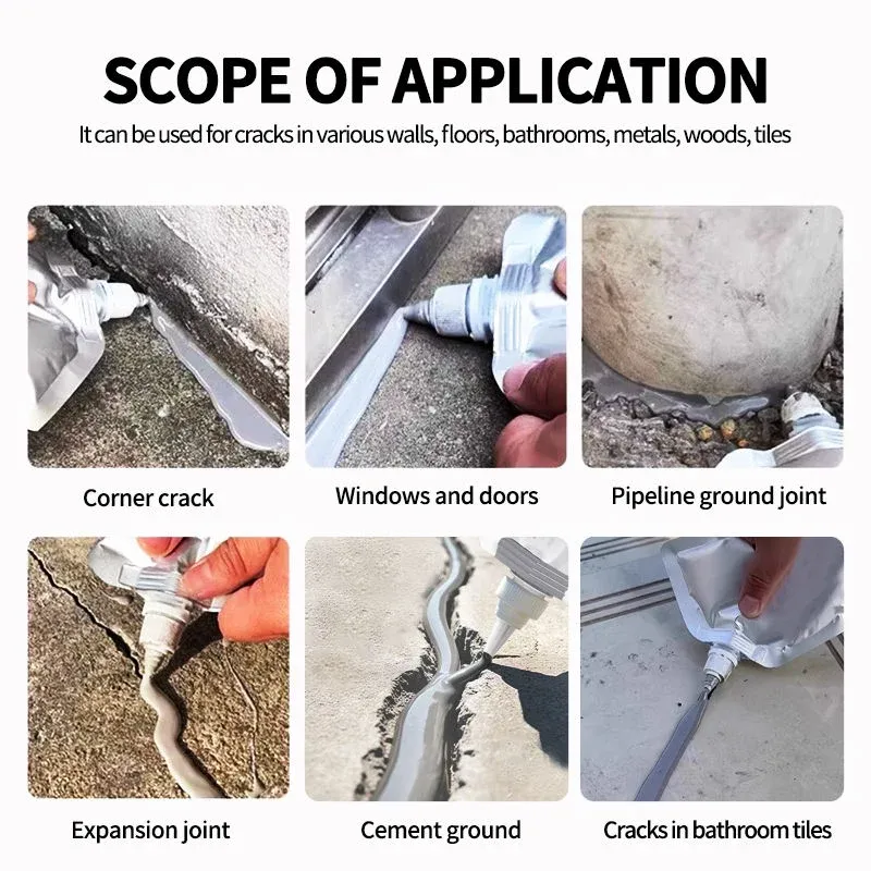 Heavy-Duty Concrete Crack Repair Adhesive