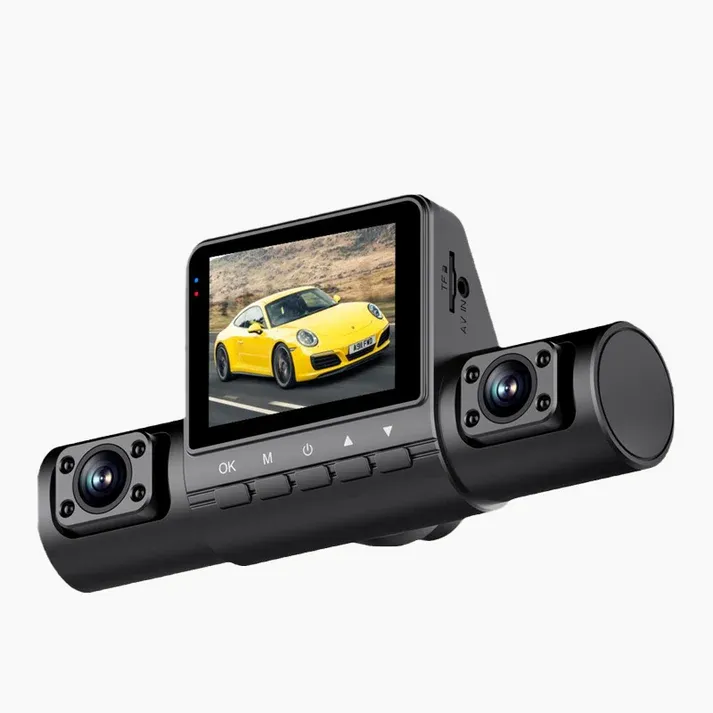🚗1080P 4-channel car camera with night vision