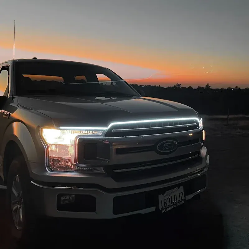 Sleek LED Hood Light – Light Up Your Ride in Style!