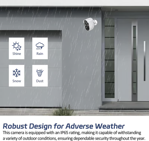 1080P Outdoor Camera Wireless WiFi-Home Security Cameras Wireless Outdoor