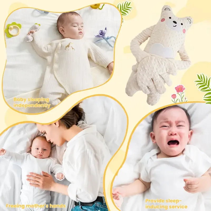 Baby patting sleep pillow