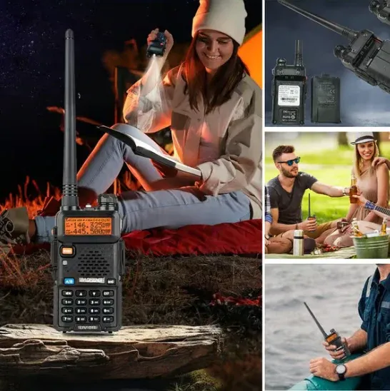 📡 UV-5R Ham Radio Long Range UV5R Two Way Radio Dual Band Walkie